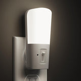 LOHAS Light Sensitive Plug in Night Light, Dimmable 5-80lm LED for Comfortable Evening Reading and Wind Down