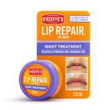 O'Keeffe's Lip Repair Night Treatment – Hypoallergenic Diabetic-Safe Lip Balm for Sensitive Skin