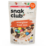 Snak Club Energizer Trail Mix – Holiday Gifting Snack with Kosher-Certified Peanuts, Almonds, Raisins, and Chocolate Candies, 24 oz Value Pack