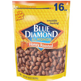 Blue Diamond Almonds Honey Roasted Snack Almonds – Flavored Nut Sampler Gift for Snack Lovers and Foodie Friends