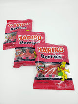 Haribo Happy Hoppers Gummi Candy 4 oz 2 Pack – Travel-Friendly Gummy Snack for Long Drives and Park Outings