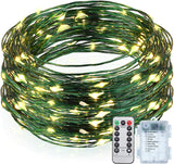 Mudder LED String Lights – Holiday Gift for Mom and Friends, Pre Styled Warm White Copper Wire for Instant Cozy Vibes