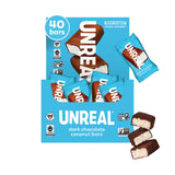 UNREAL Dark Chocolate Coconut Bars – Pantry Staple for Low-Sugar Wellness Routines, Gluten-Free & Non-GMO