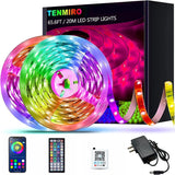 Tenmiro LED Strip Lights – Birthday Gift for Teens and Gamers, Bluetooth LED Strip with Remote
