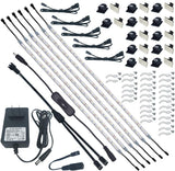 Litever 6-Piece Cabinet LED Set – Low-Profile Lighting for Japandi Interiors, Open Shelving and Intentional Living Spaces