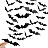 DIYASY DIY Bat Decoration Kit 120 Pcs Unique Halloween Gift for Renters Apartment Dweller and Dorm Decorator