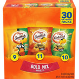 Goldfish Cheddar Cheese Crackers – Movie Night Gift Basket Snack for Adults, 20 Single-Serve Bags