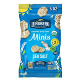 Lundberg Organic Rice Cake Minis – Streamlined Snack for Capsule Pantries, Original Sea Salt Minis
