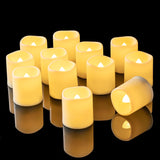 Homemory Flameless Tea Lights for Dorm Rooms and Apartments, No-Fire Candles That Meet Strict No-Flame Policies