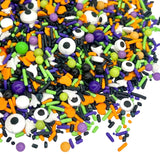 Manvscakes Halloween Sprinkles - Non-Messy Themed Sprinkles for Kids Halloween Birthday Party Desserts, 8oz