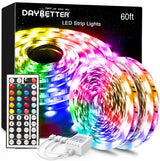 DAYBETTER LED Strip Lights – Less is More Bedroom Decor, Cut to Length Accent Lighting for Clutter Free Spaces