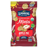 Lundberg Minis Apple Pie Organic Rice Cakes 5 Oz – Fiber-Rich Travel Snack for Organic Lifestyle Followers