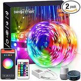 DAYBETTER Smart LED Strip Lights – Valentine's Day & Anniversary Gift for Couples, App Controlled Mood Lighting