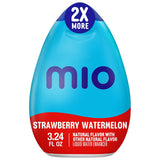 mio Strawberry Watermelon Liquid Water Enhancer – Zero Sugar Flavored Water for Lunchboxes and Diaper Bags