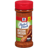 McCormick Perfect Pinch Rotisserie Chicken Seasoning, 5 oz – Mild, Savory Spice Blend for Kid Lunches and Dinners