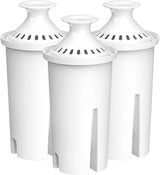 FilterLogic Bulk Water Filter Cartridges for Brita Pitchers – Useful Gift for Eco-Conscious Friends & Family