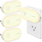 AUVON LED Night Light Set – Practical Birthday Gift for Mom, Dad and Grandparents with Dimmable Motion Activated Glow