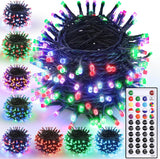 Joomer 66FT 200 LED RGB Lights IP44 Waterproof 12 Dynamic Modes for Front Yard Tree Wrapping Patio Party Ambiance