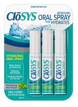CloSYS Oral Breath Spray – Adventure-Ready Breath Freshener, Pocket-Size Mint Spray for Hikers and Travelers