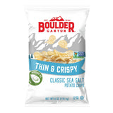Boulder Canyon Classic Sea Salt Chips – Simple Three-Ingredient Lunchbox Snack for Children, 1.25 oz Bags