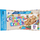 Cinnamon Toast Crunch Cereal – Yogurt and Ice Cream Topping for Balanced Treats, 32 oz Value Bag