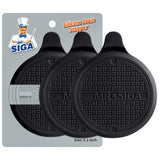 MR.SIGA Silicone Bathtub Stopper – Family-Safe Soft Silicone Drain Plug for Homes with Kids and Pets, 3 Pack