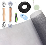 TOOLTRIZ Streamlined Window Screen Replacement – Two Colors, Two Sizes, One Box