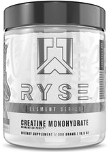 RYSE Creatine Monohydrate Powder - Premium Tested Unflavored Creatine for Discerning Lifters and Elevated Gym Setups