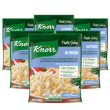 Knorr Fettuccine Alfredo Pasta Sides – 6 Pouch Family Box for Casual Family Dinners and Casseroles