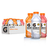 Gatorlyte Electrolyte Beverage – Lunchbox and Car Cup Holder Hydration for Active Kids, Low-Sugar Pack of 12