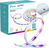 Kasa 50 Zone RGBIC LED Light Strip – Hallway and Living Room Ambient Lighting, Wi-Fi Smart Strip with Alexa and Google Home