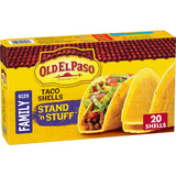 Old El Paso Stand 'N Stuff Taco Shells for Celiac-Friendly Meal Planning, 20-count Box