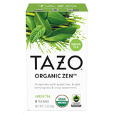 TAZO Organic Zen Green Tea Bags – Bulk 96-Count Supply for Corporate Break Room Tea Station
