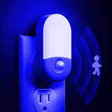 L LOHAS Motion Night Light – Simple On/Off/Auto Switch, Neutral 3000K Glow for Less-Is-More Interiors, 4-Pack