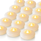 Homemory Waterproof LED Vase Lights – Pet-Friendly Ambient Lighting, 200-Hour Battery Without Burn or Wax Hazard