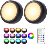 Cadrim LED Puck Lights - Cool-to-Touch Portable Light for Kids' Rooms and Toddler Bedtime Routines