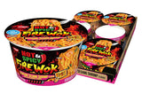 Nissin Hot & Spicy Fire Wok Sizzlin' Rich Pork – Road Trip Rest Stop Lunch, No Refrigeration Needed