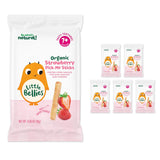 Little Bellies Organic Strawberry Pick-Me Sticks – Clean-Ingredient Baby Snack Free from Artificial Additives