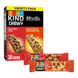 KIND Chewy Granola Bars, Kid-Friendly Snack Box Variety, 20 Count Gluten Free Lunchbox Bars