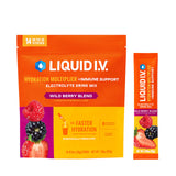 Liquid I.V.® Hydration Multiplier +Immune Support Tangerine Sugar-Free Drink Mix for Wind-Down Recovery and Run-Down Day Replenishment