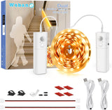 WOBANE Rechargeable LED Bar – Tool-Free Minimalist Lighting for Apartments and Dorms
