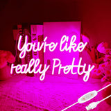 You like really pretty LED Neon Sign – Less-is-More Bedroom Accent, One Statement Piece in Soft Pink