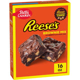 Betty Crocker REESE'S Brownie Chips Mix with REESE'S – Cozy Holiday Food Gift for Neighbors Teachers and Friends