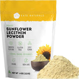 Kate Naturals Sunflower Lecithin Powder – Clutter-Free Pantry Essential for Multi-Use Baking