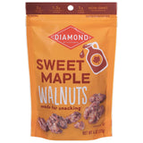 Diamond of California Sweet Maple Walnuts 4 oz – Maple Walnut Snack for Charcuterie Boards and Wine Nights