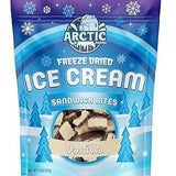 Arctic Farms Freeze Dried Ice Cream Sandwich Bites - Affordable Try-It Gift for the Person Who Has Everything, 1.1oz Vanilla