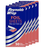 Reynolds Wrap Pre-Cut Foil Sheets – Clean Counter Solution for Uncluttered Kitchens