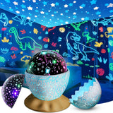 Dinosaur Egg Night Light – Themed Tabletop Decor for Boys Bedroom and Reading Nook Accent