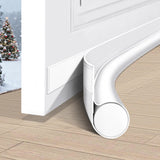HomeProtect Fabric-Wrapped Door Seal for Living Room Entryways – Cozy Aesthetic with Practical Draft Blocking