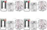 Brightown LED String Lights with Auto Timer – No Flame, No Wax, No Smoke Indoor Decor for Worry-Free Nights